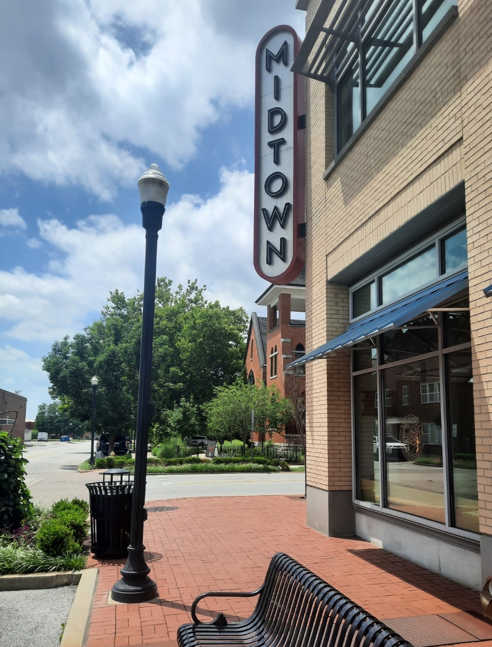 Downtown Bentonville Walkway by Unlimited Outdoors in Bentonville, AR