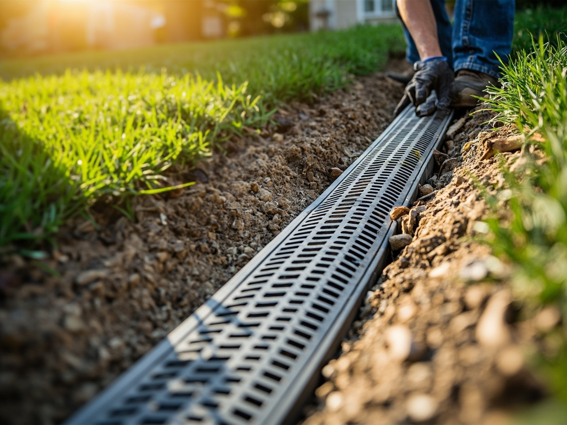 Drainage solutions by Unlimited Outdoors