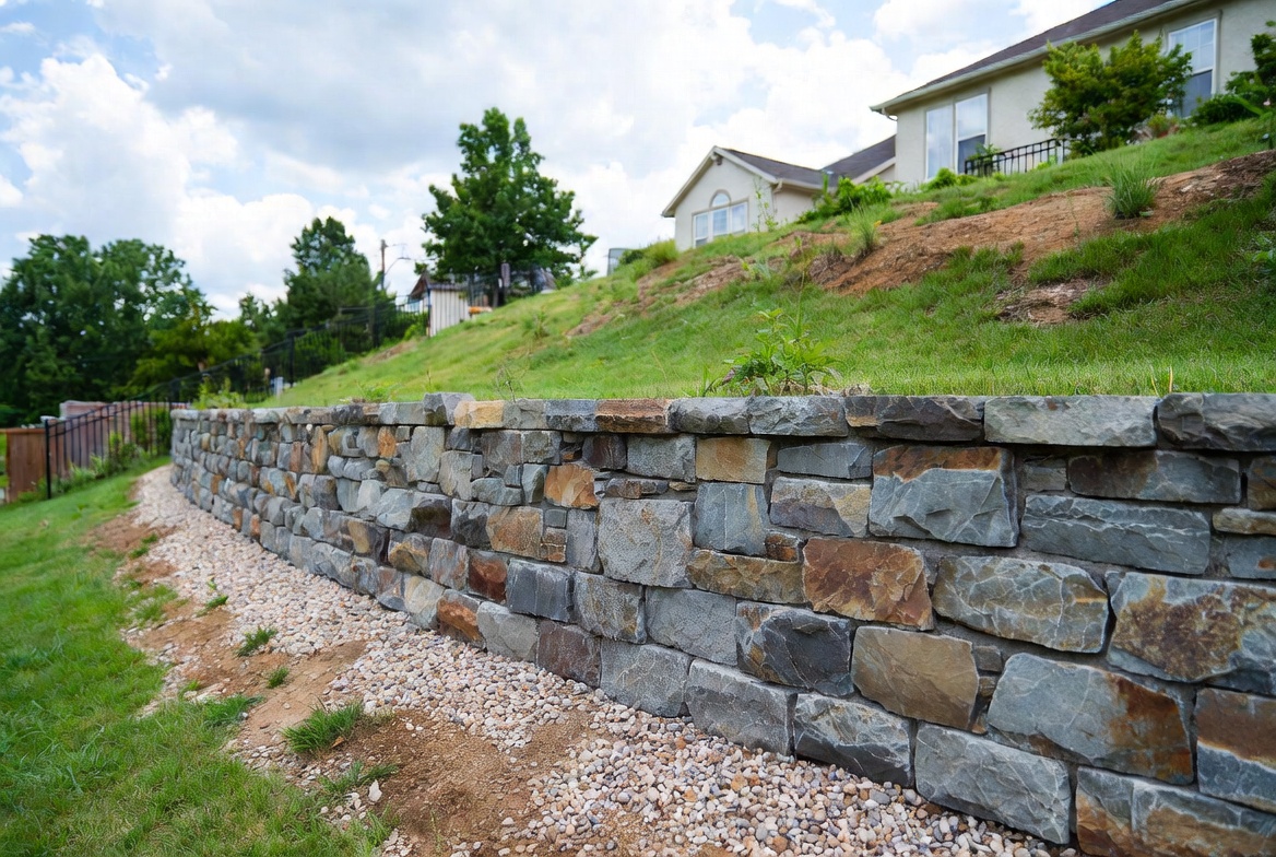 Drainage grading and site correction